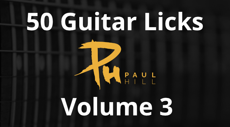 50 Guitar Licks Volume 3