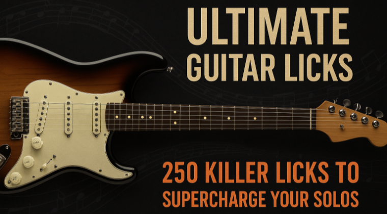 Ultimate Guitar Licks - 250 Killer Licks To Supercharge Your Solos