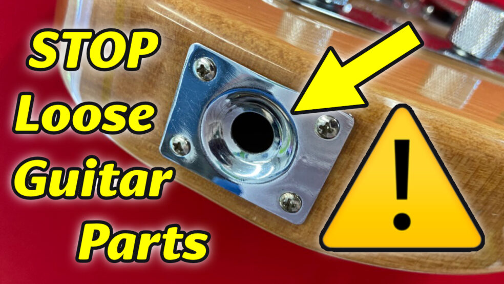 Stop Guitar Parts Coming Loose! 1 Stop Guitar Parts Coming Loose!
